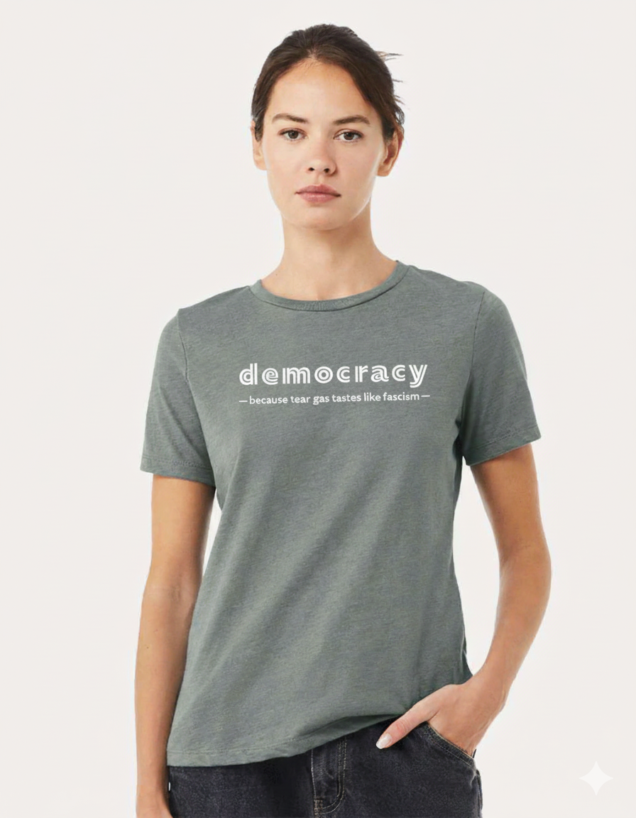 Because tear gas tastes like fascism