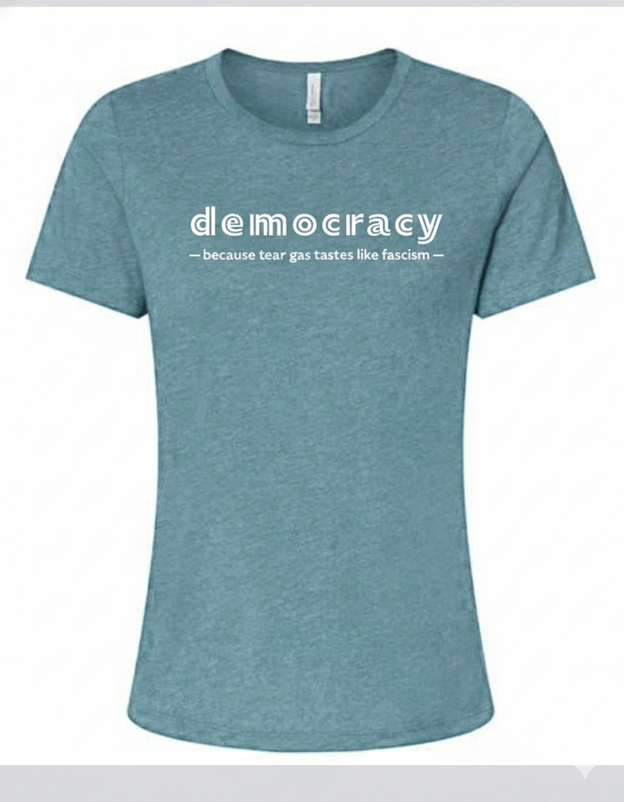 because tear gas tastes like fascism